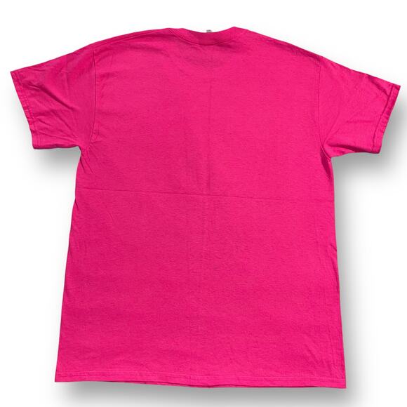 Pigeon Forge TN Sail Away Livin Salty Womens Dog Print T Shirt Top Pink Large - Picture 5 of 8